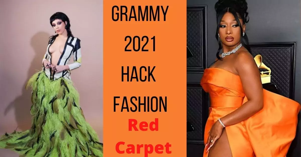 grammy Award Red carpet 2021 dress styles