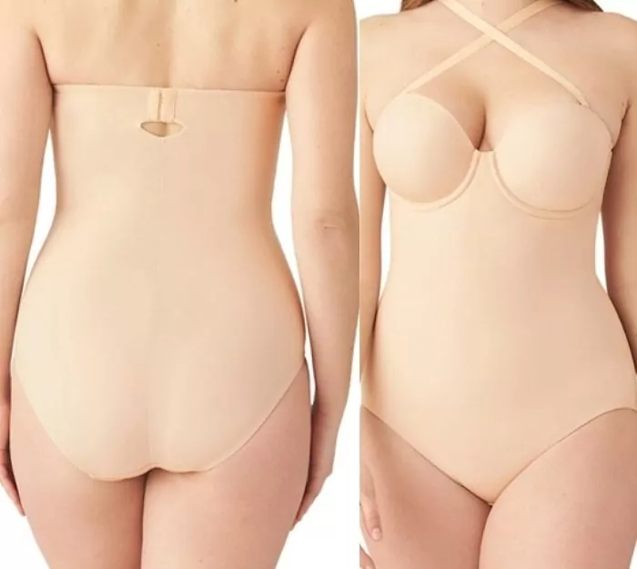 Fupa fat hide tummy control shapewear