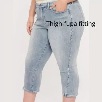 How to hide fupa in a jeansThigh fupa fitting jeans