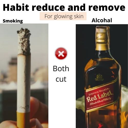 Habit remove and reduce for glowing Skin