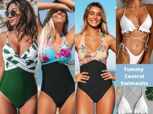 Best Tummy Control Swimsuits |See the Top Trending Slimming swimwear for 2022.
