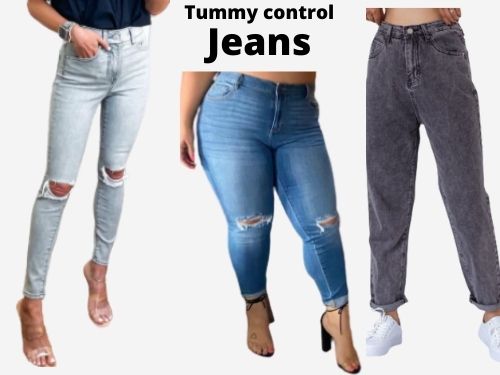 Best Tummy control jeans for women (TCJ) high-rise, high-waisted and more...