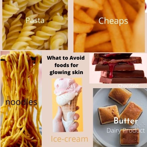 What To Avoid foods for Glowing Skin