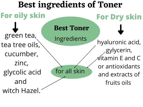 Best igredients of Toner