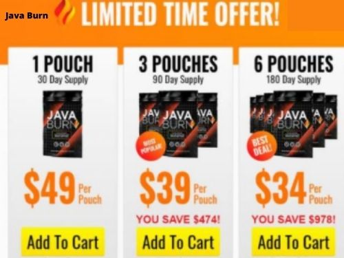 Java Burn offer