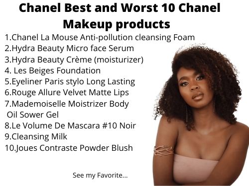 10 Best and Worst Chanel Makeup products Most Popular