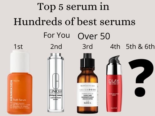 Best Face Serum for Women Over 50 that pack a hit young.