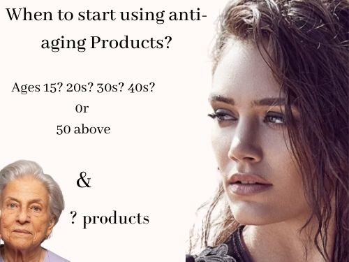When to Start Using Anti-Aging Products