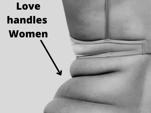 What is love handles women? how to get rid of them.