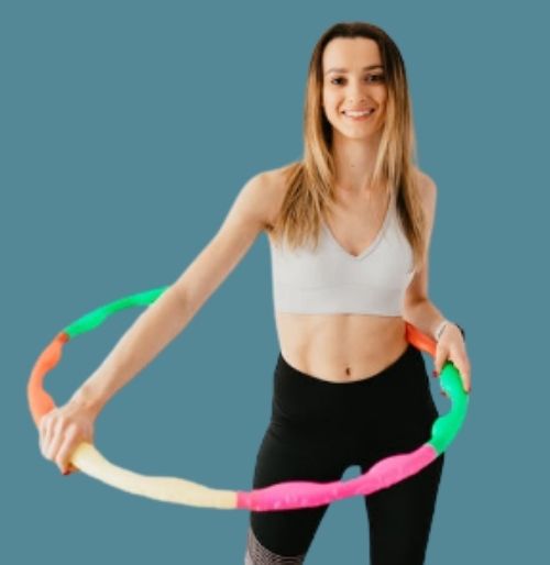 Hula Hooping for love handles women