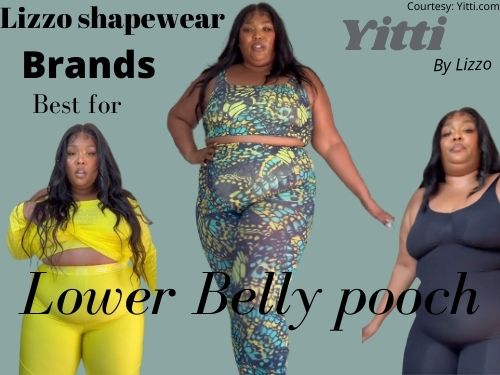 Lizzo Shapewear Brand Yitti Best for lower belly Pooch