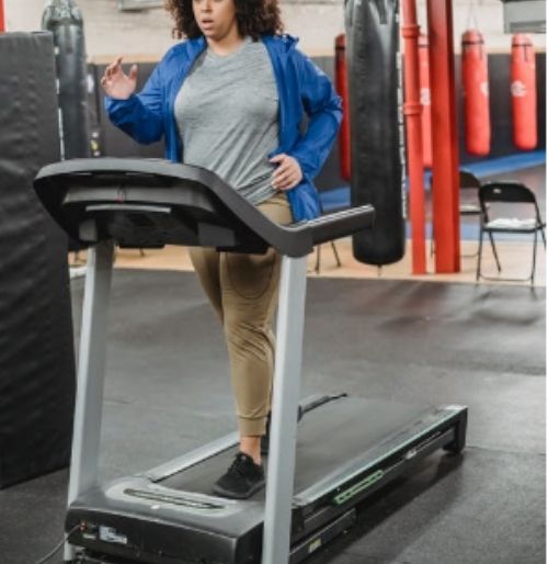 Running on Treadmill