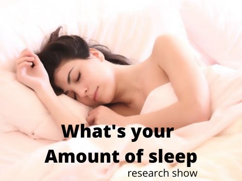 Research on Ideal amount of Sleep For Middle and Older ages