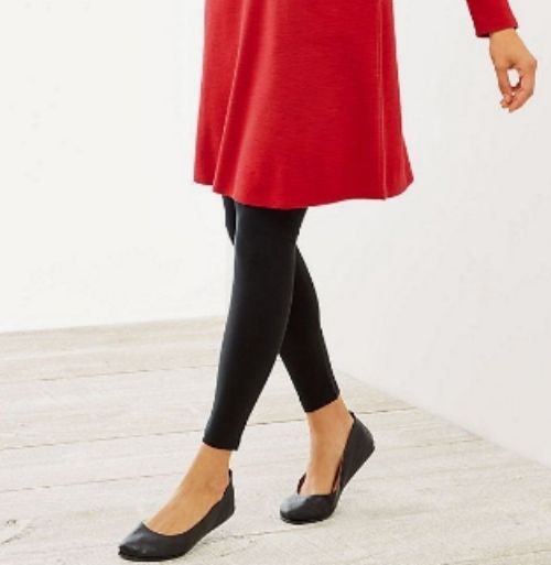 Swing dress with leggings