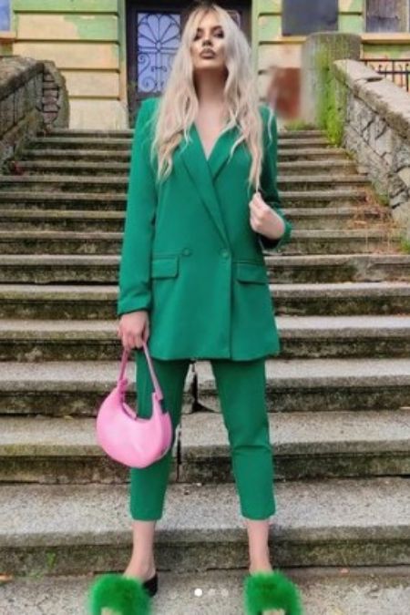 Green Blazer Sets