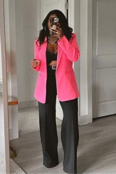 Hot-Pink-Blazer-Britteny-cherelle-styles