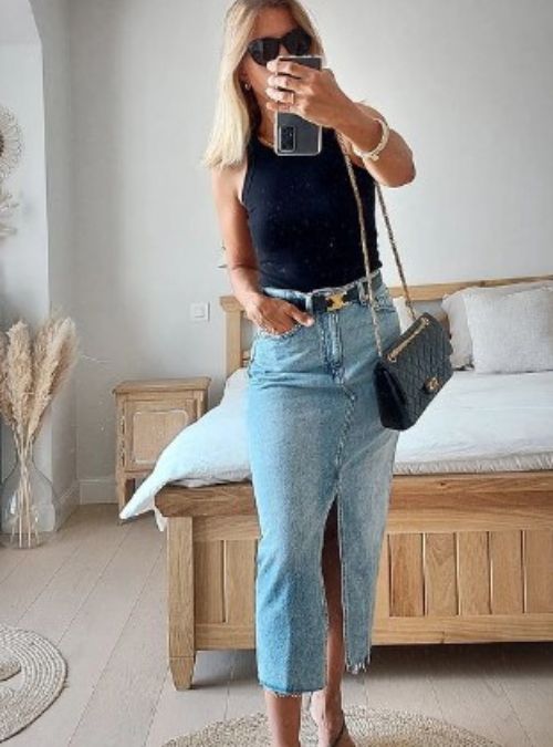 Long Skirty Jeans