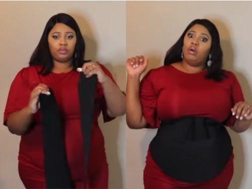 How To wear a Waist Trainer on Plus Size Belly