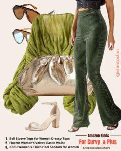 Read more about the article It’s giving green, love this fun versatile look! Green Dress for Disco Night Out That Are So ’70s-Inspired