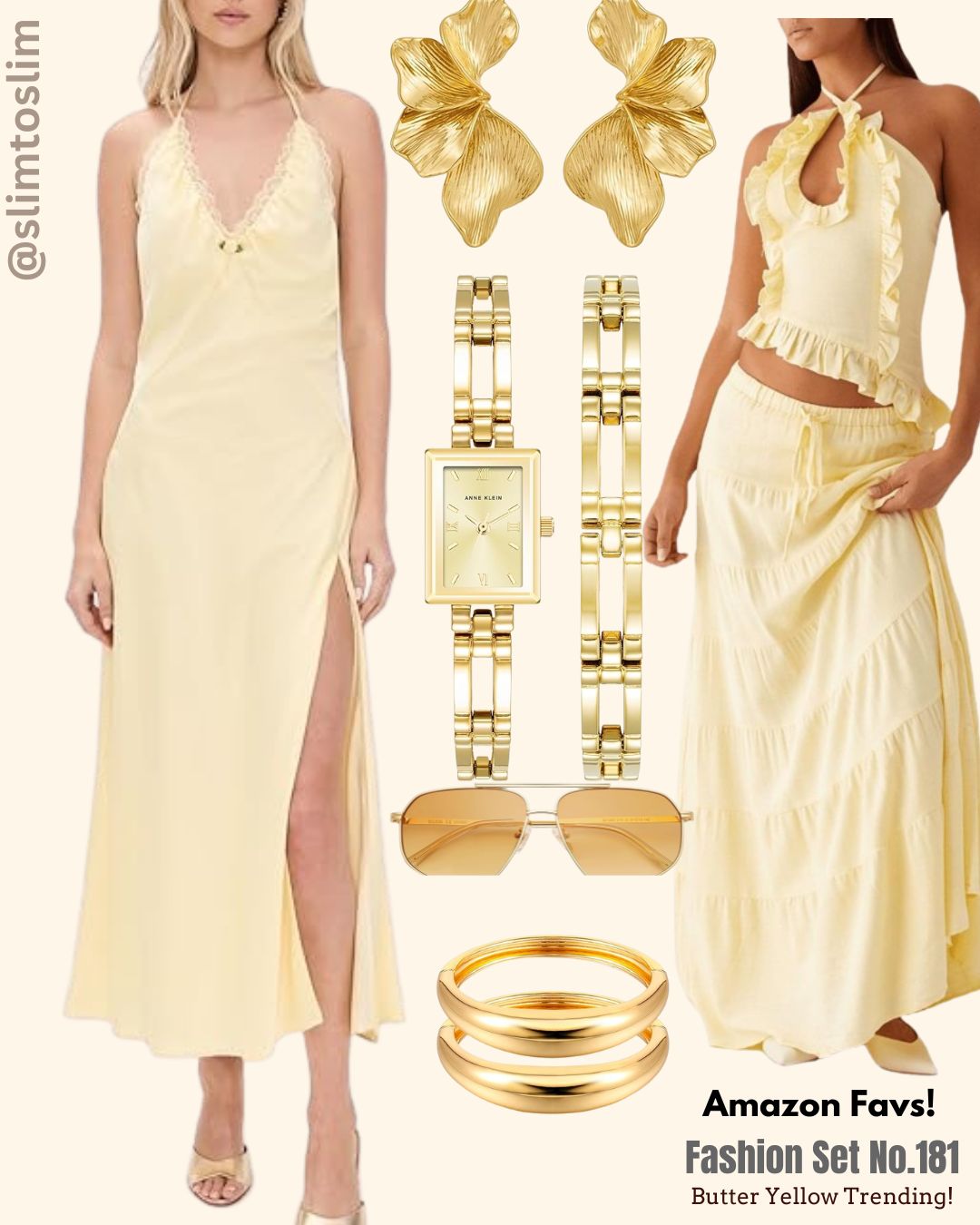 Butter Yellow Trending Luxury Dresses sets