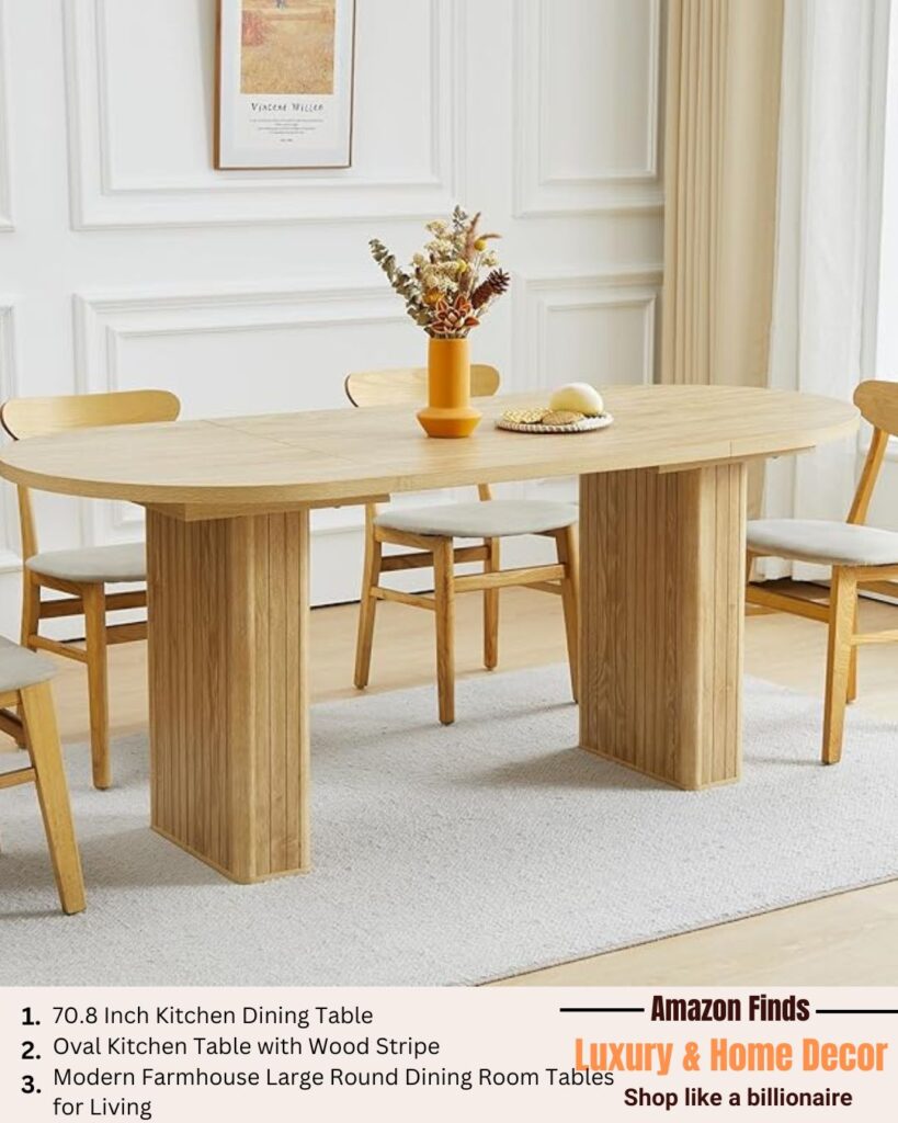 Expanding on Style: Discover Versatile Dining Tables on Amazon and Temu! 1 Dining Room Kitchen Living Room