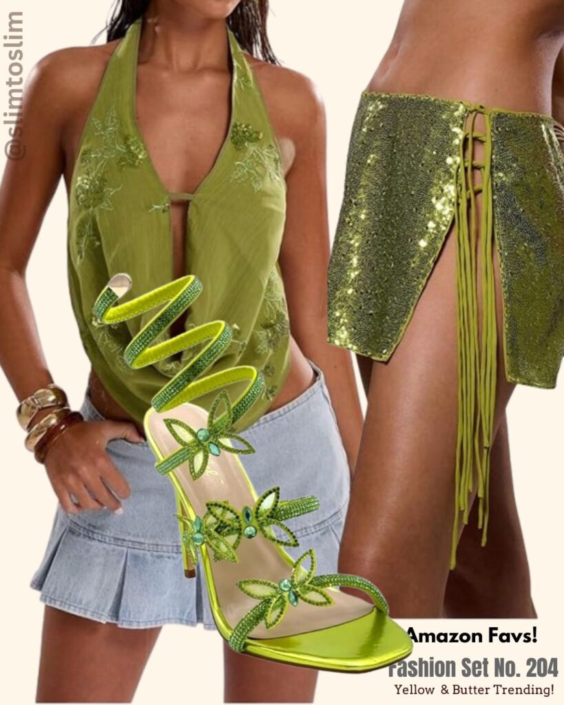 GReen Season comming Dresses Viral (2)