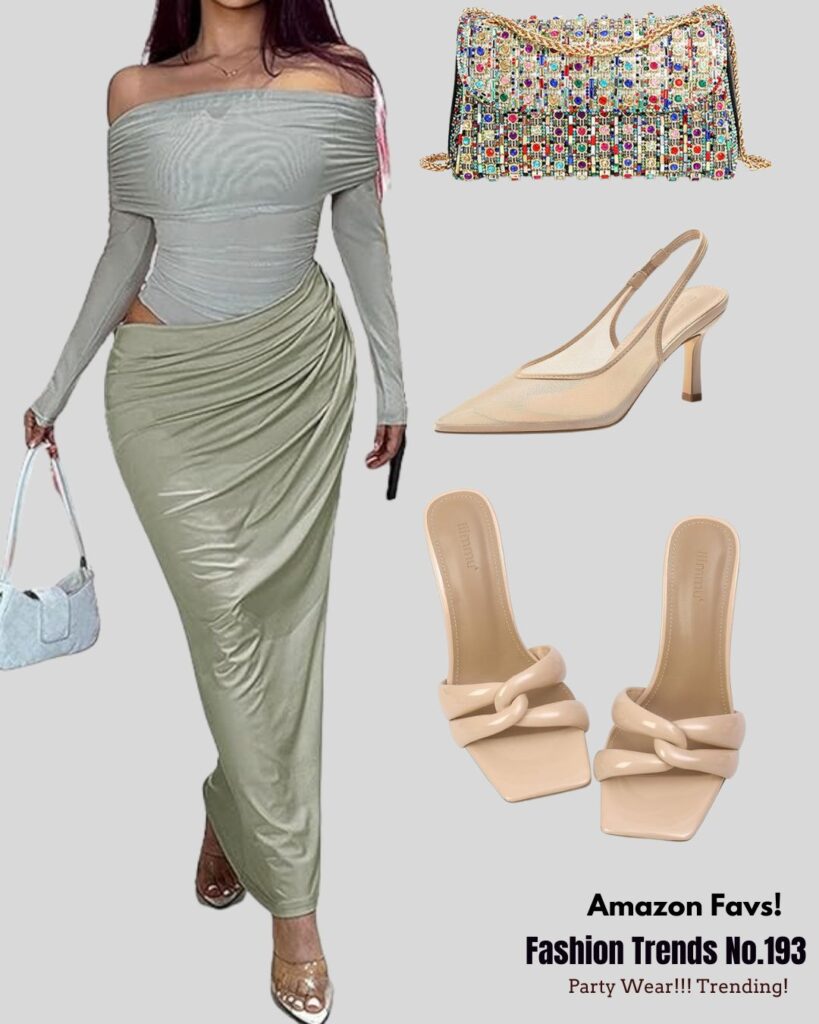 Party Wear Trending Set Plus Curvy Women