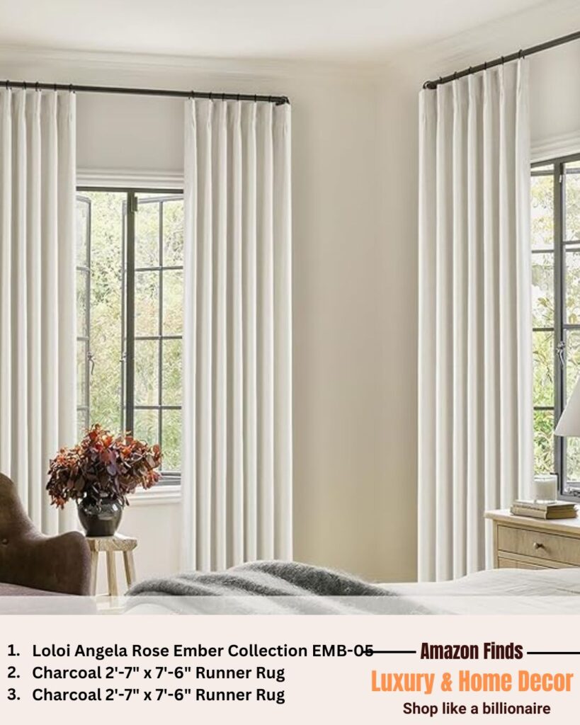 Pinch Pleated Linen Blackout Curtains 96 Inches Long for Living Room 2 Panel 1 Pinch Pleated Linen Blackout Curtains 96 Inches Long for Living Room 2 Panel