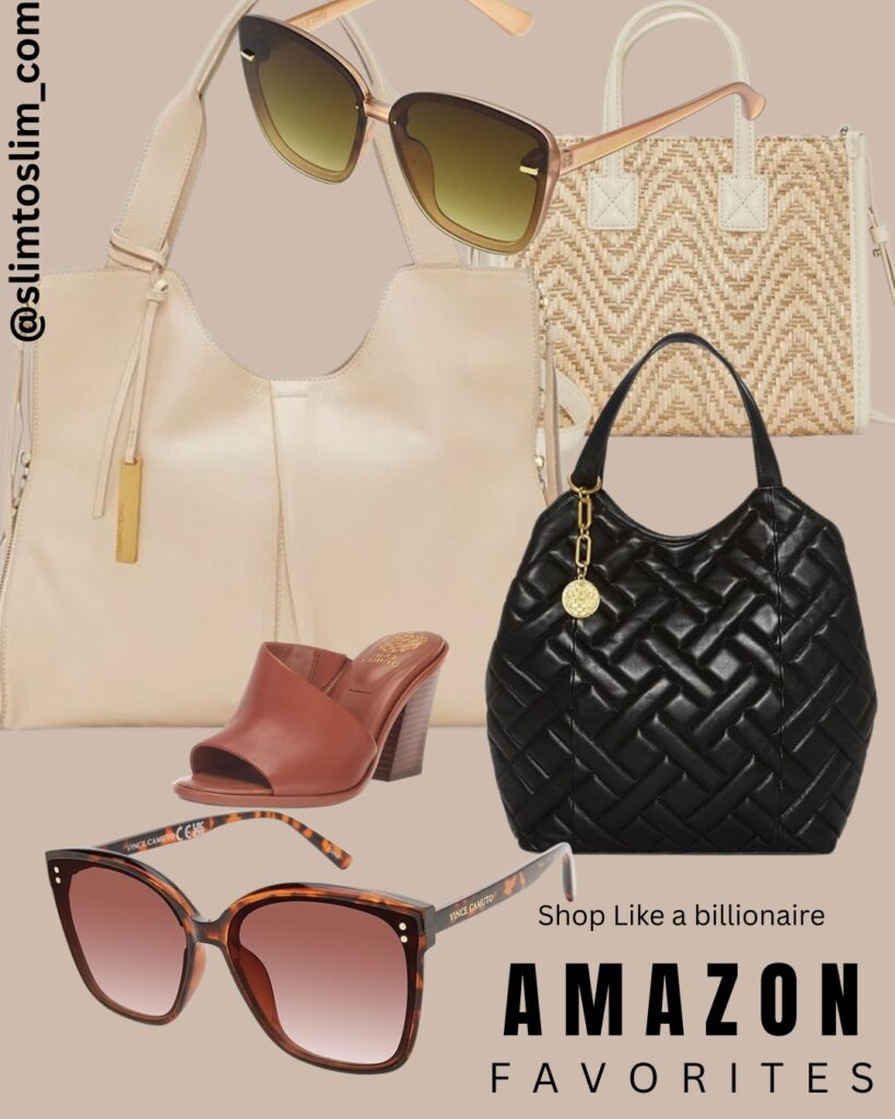 bags heels and glasses trend