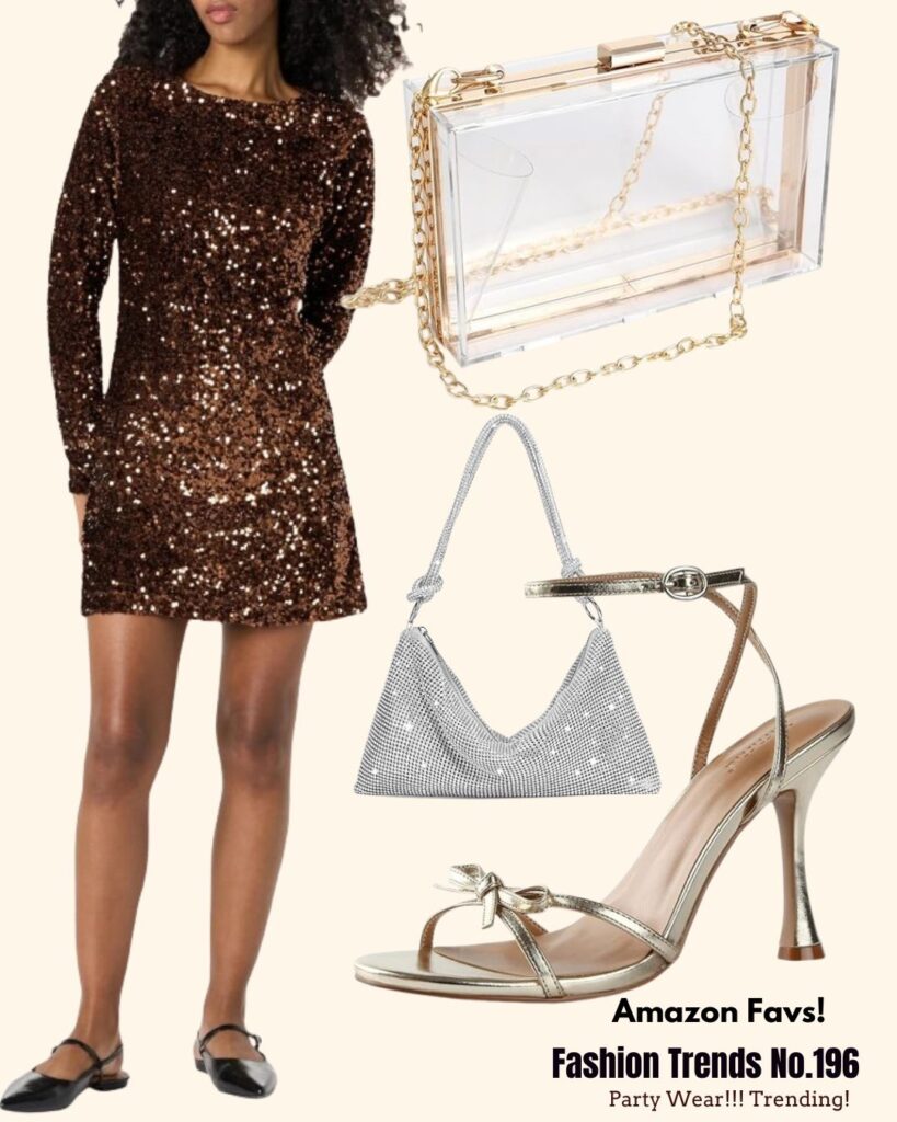 The Ultimate Party Dress Strapless Sequin Mini Moment 1 party wear Dreses Sets