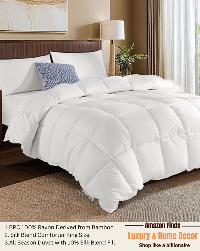 My New Sleep Obsession: The Silk Blend All-Season Duvet! 1 Amazon fashion Temu sets 2025