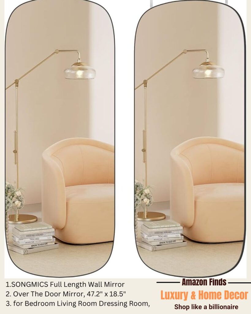 HARRITPURE 58x18 Arched Full Length Mirror (1) Mirrors no 2