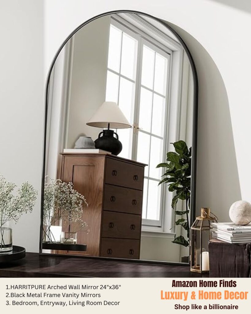 HARRITPURE 58x18 Arched Full Length `Mirror New 2025