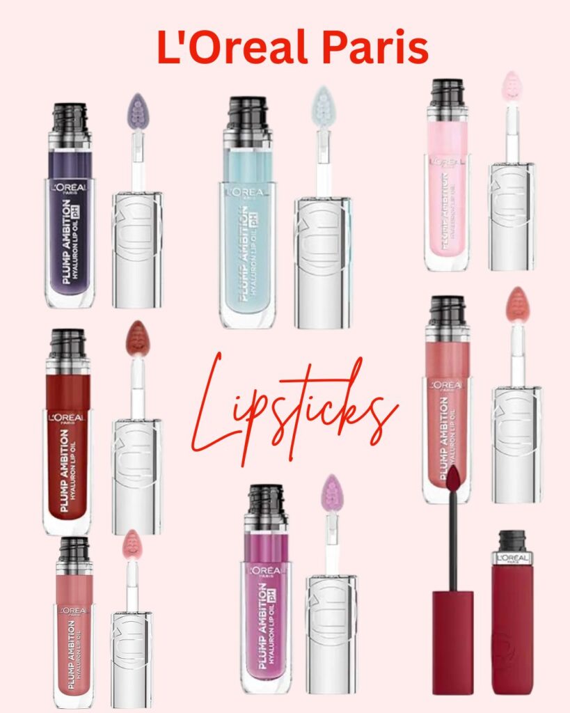 Loreals paris Lipstics trends 2025 New arrival