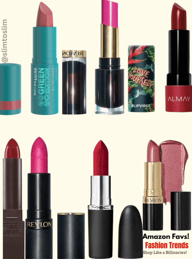 A Spectrum of Lipsticks: Trending Shades and Brands
