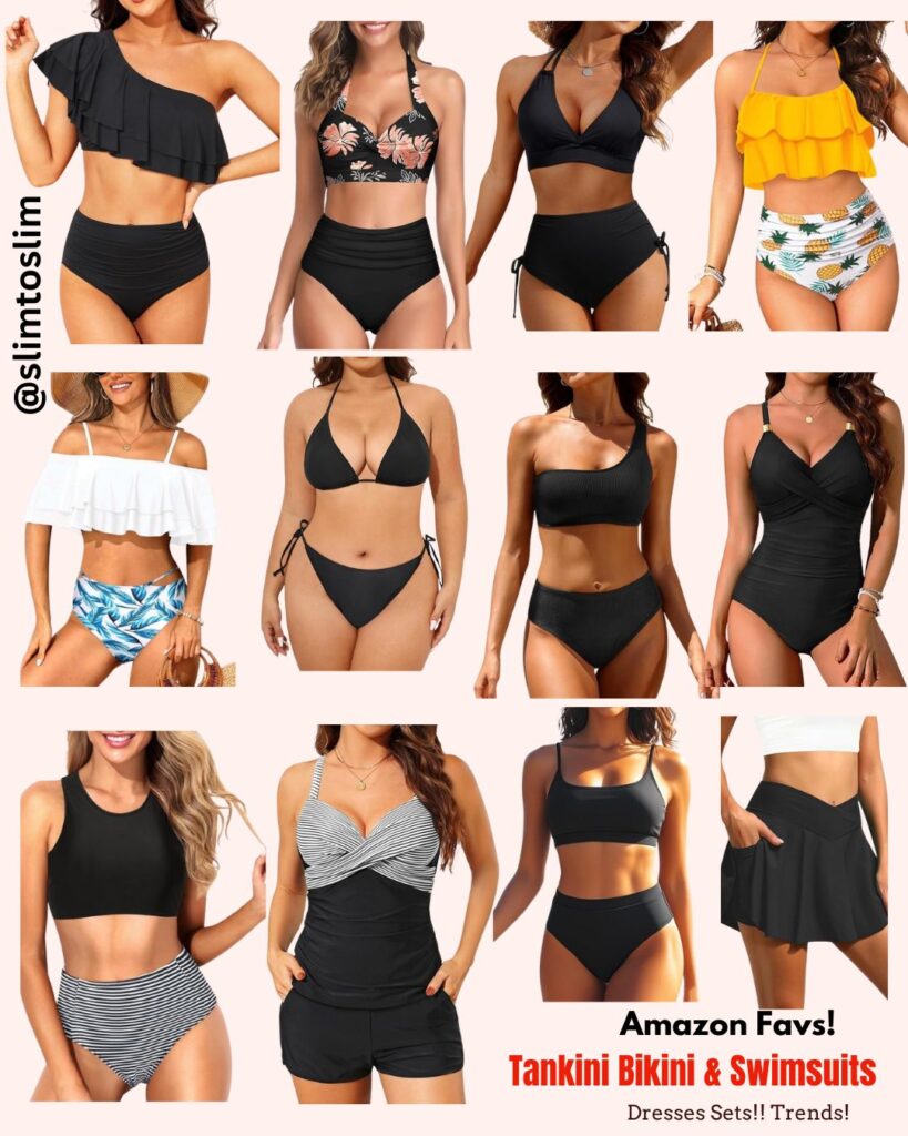 Tankini Swimsuist 2025 Amazon fav Bikini Hauls