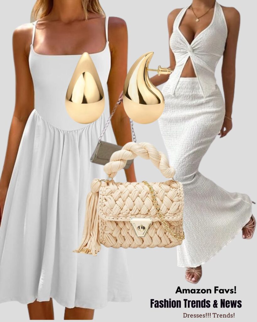 Amazon's Hottest White Dress Trends for 2025: From Casual Chic to Glamorous Eveningwear!