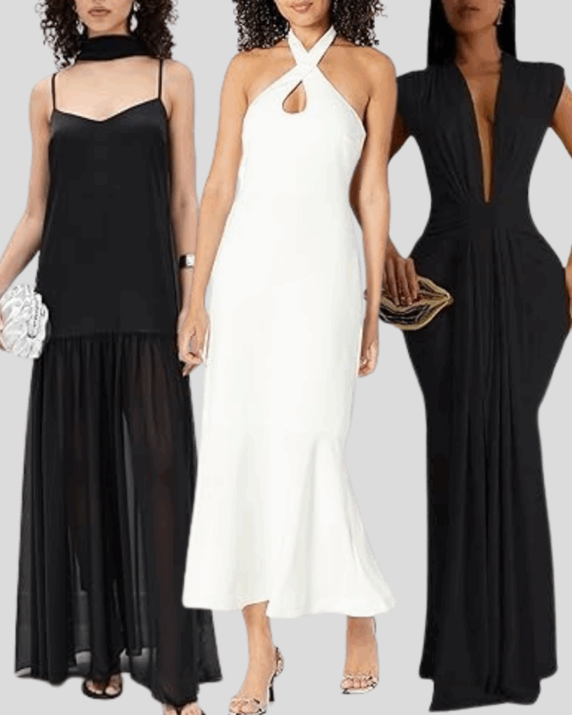Black & White Party Wear Collection