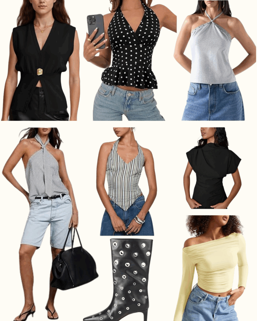 Chic Statement Tops & Bold Accessories for Modern Styling