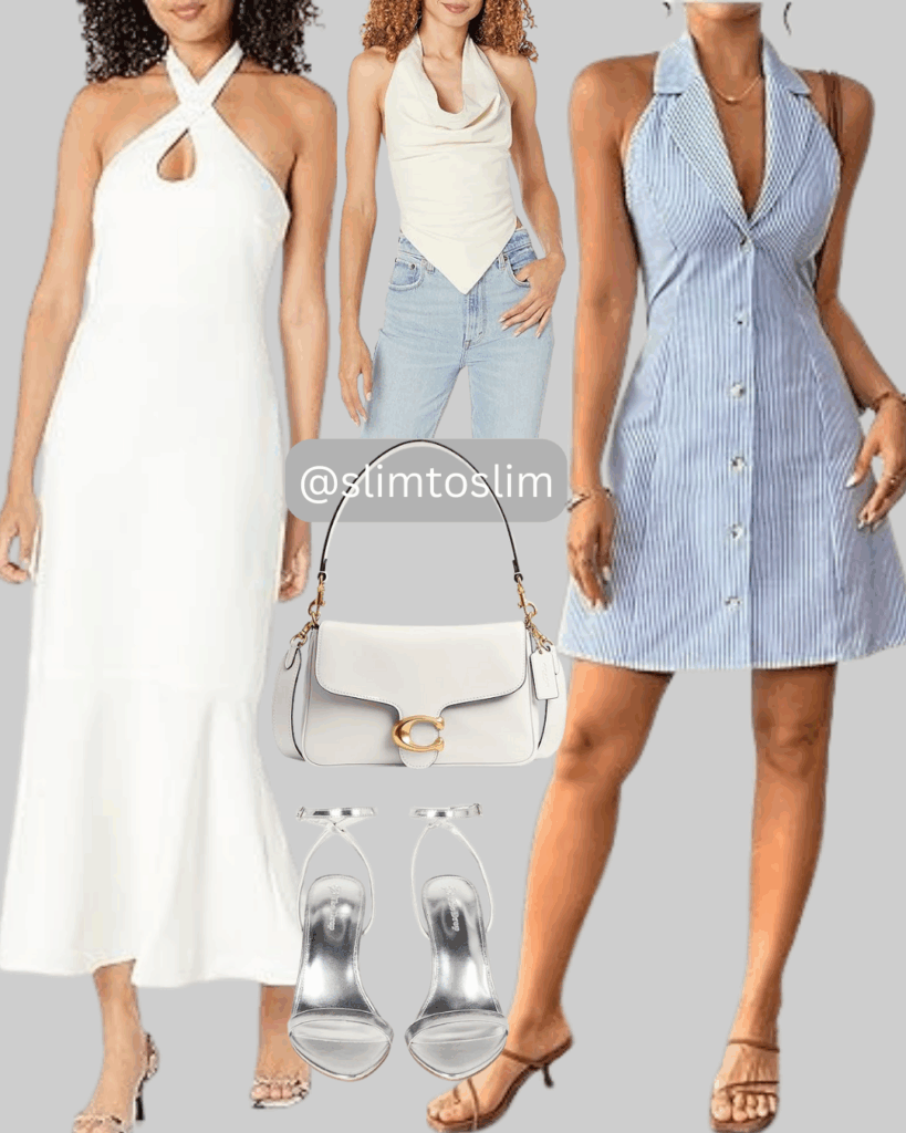 Dresses, Top & Jeans, Accessories