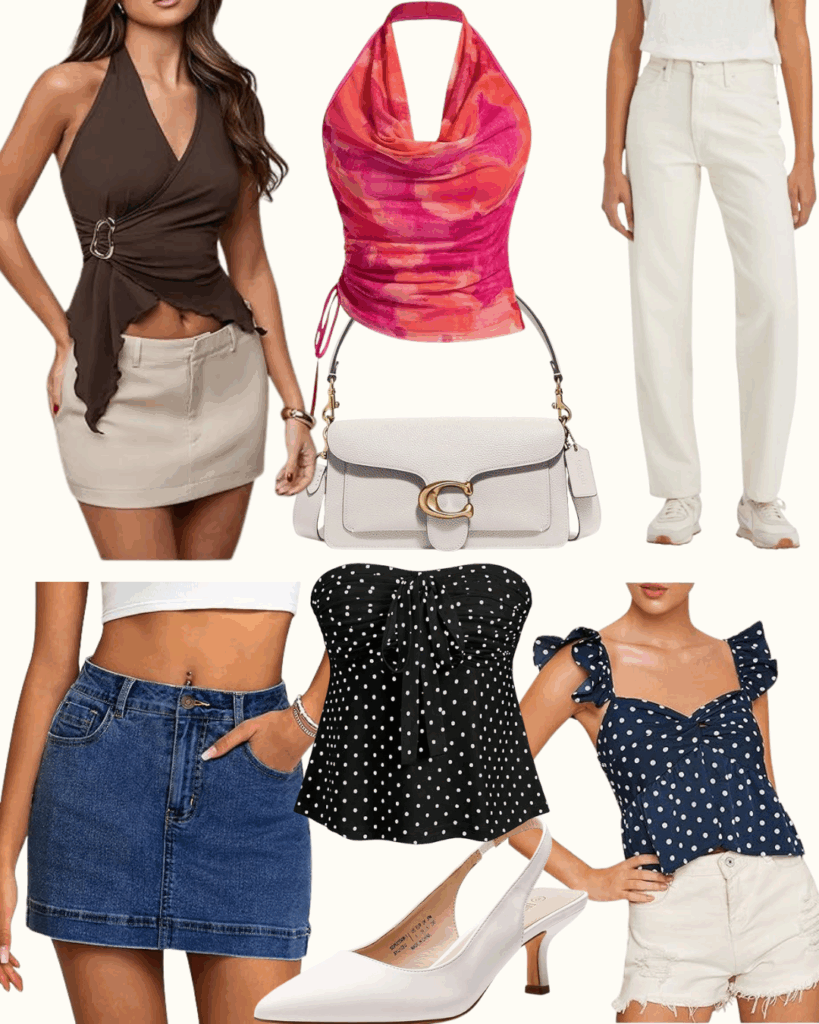 Trendy Tops with Skirts and Pants