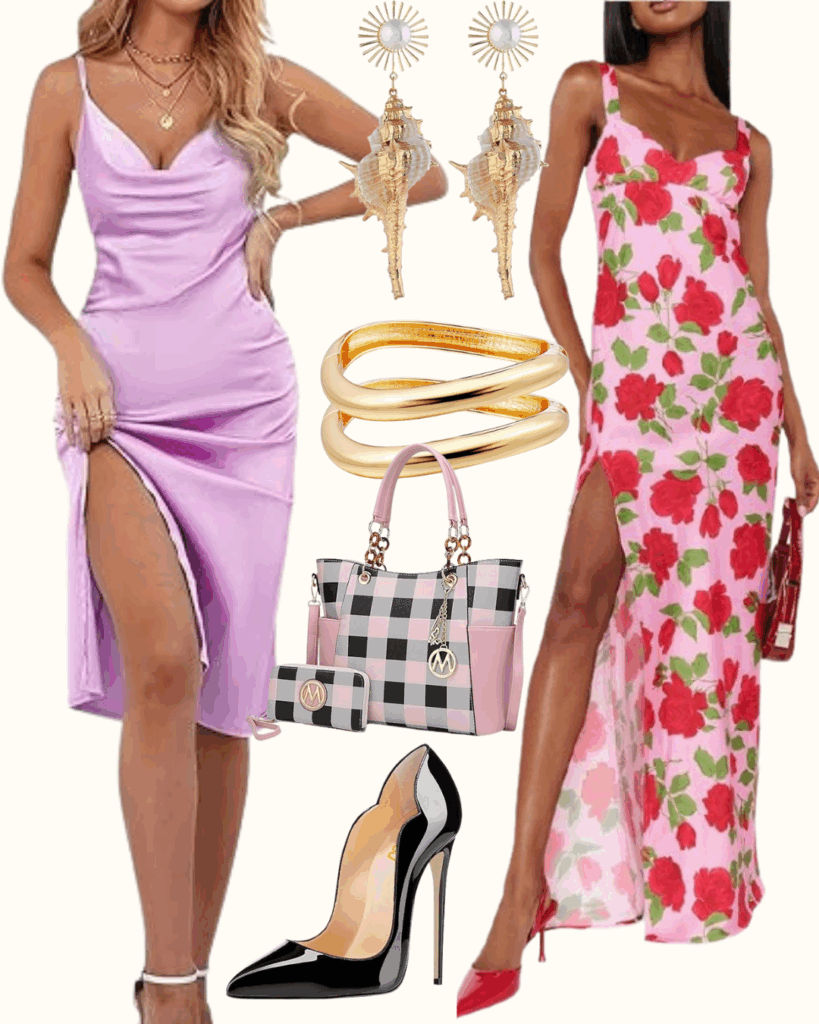 Bold & Feminine Summer Dress Outfit Inspiration