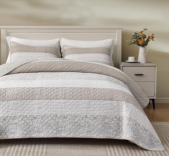 Chezmoi-Collection-Robyn-3Piece-Quilt-Set-Queen