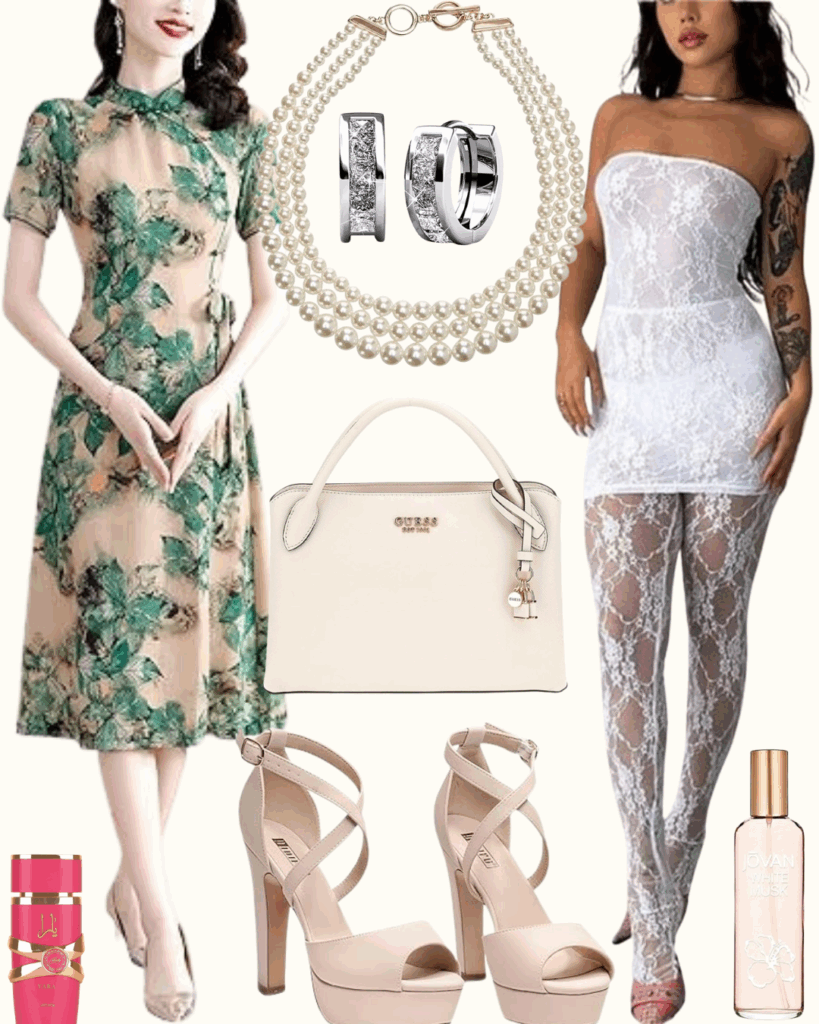 Women's New Sexy Lace Wrap Bodycon Dresses