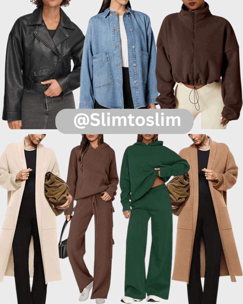 Winter Is Here, These Jackets, Cardigans and Two-Piece Lounge Sets